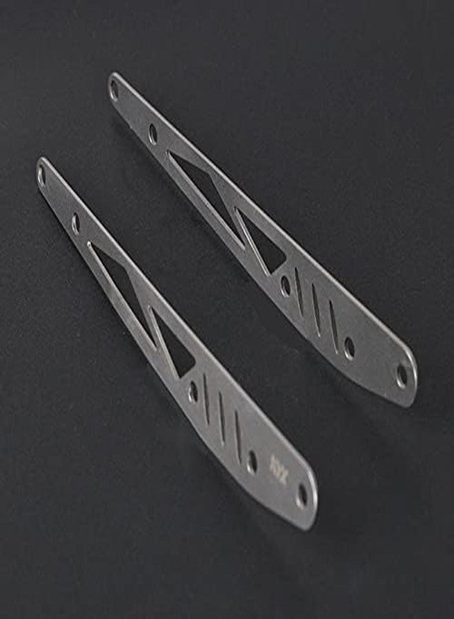 KYX Racing Stainless Steel Rear Arm Linkage Guard Link Reinforce Plate Upgrades Accessories for RC Crawler Car Axial RBX10 RYFT - Image 4